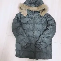 ダウンジャケット カーキ