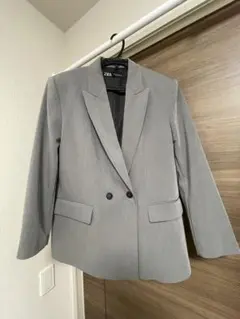 ZARA ダブルブレスト仕様オーバーサイズブレザー