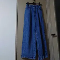 ラブトキシック　デニムワイドパンツ ストレート裾　160Ｌ