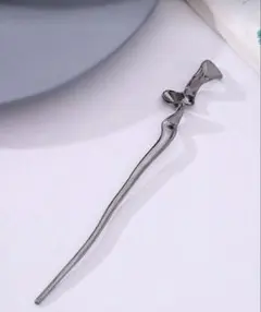 かんざし 簪 髪飾り ガンブラック ブラック 黒 和服 お正月