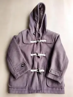 apres les cours ダッフルコート 130cm ブラウン