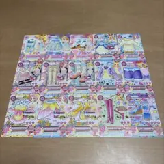 アイカツカードセット 15枚　キュート