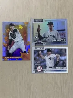 Cam Schlittler Topps 3枚セット