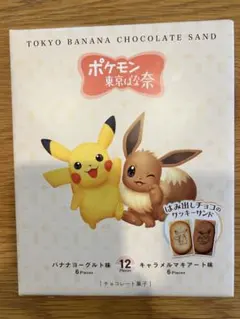 東京ばな奈 チョコクッキーサンド 12個入り【賞味期限2026年7月9日】のサムネイル