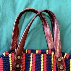 ✅スペイン製 ❤️STEVE MONO ⭐️トートバッグ ‼️ハンドル重厚感◎⭐️希少‼️