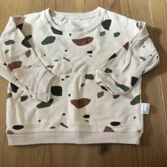 HayeBebe カラフルドットトレーナー 90