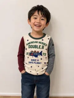 DOUBLE.B 長袖カットソー