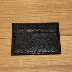 ブラック レザー カードケース
