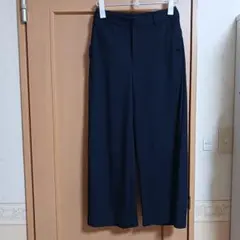 ネイビー ワイドパンツ EMMAJAMES