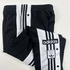 b1233✨美品✨【adidas】トラックパンツ　アディブレイクトレフォイル　M