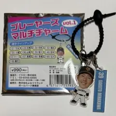 ジャイアンツタウン限定 プレーヤーズマルチチャーム 皆川岳飛