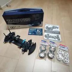 タミヤ TA08 PRO シャーシキットオプション付き新品タイヤホイールセットのサムネイル