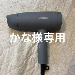かな様専用　SALONIA グレー ヘアドライヤー
