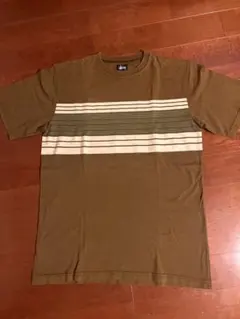 OLD STUSSY】90s 白タグ マルチボーダー ポケットTシャツ - メルカリ