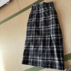 チェックスカート