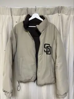 別注 MLB フェイクレザー中綿ジップブルゾン【限定展開】 24AW - メルカリ