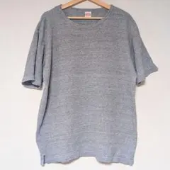 ヘルスニットクラシックウエイトサーマルTシャツ　グレー M　状態良好
