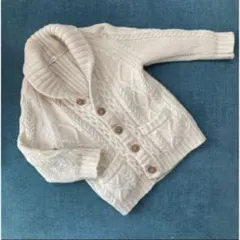 キッズ　ニットカーディガン　無印良品　110 アウター　100 女の子