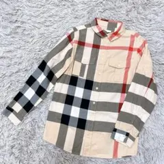 バーバリー　14Ｙ Burberry Kid's Check-Print Reversible Jacket, Size 3-14