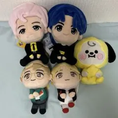 BTS TinyTAN／BT21 ぬいぐるみ キーホルダー まとめ売り