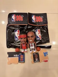NBA 90s フィギュア アレン・アイバーソン ビンス・カターballers
