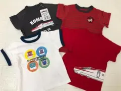 22）JR EAST キッズ 半袖 Tシャツ 4枚セット コマチ 95cm