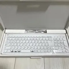 サンワダイレクト　ワイヤレス　Bluetooth キーボード　ホワイトのサムネイル
