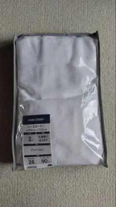HOME COORDY レースカーテン 100cm x 103cm 2枚入
