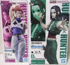 2 ハンターハンター 一番くじ B賞 イルミ C賞 ヒソカ フィギュア