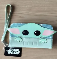 【日本未発売】スター・ウォーズ公式 グローグー長財布リストレットのサムネイル