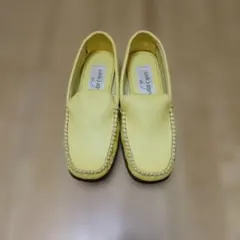 最終価格　BATH CRAFT イエロー ローファー 22.0cmのサムネイル
