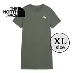 【本日のみ特別価格】ノースフェイス ミニワンピース カーキ XL 新品　韓国限定