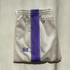 ヒザデルパンツ L ホワイト パープル ニードルズ ニードルス 269 