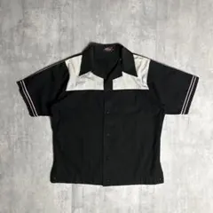 FLAT HEAD】レーヨン100% 開襟シャツ ギャバジャン ピン黒 50s - メルカリ