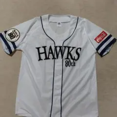 ホークス 球団創設80周年記念ユニフォーム　Lサイズ　ソフトバンクホークス