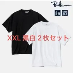 ユニクロ ロンハーマン Tシャツ 白黒 2枚セット Ron Herman XXL