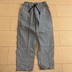 グローバルワークギンガムチェックパンツ 120のサムネイル