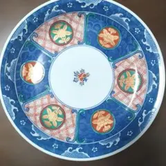 未使用品 有田焼 金彩古伊万里 竹斎 図替わり 刺身皿 仕切り角皿揃 3客