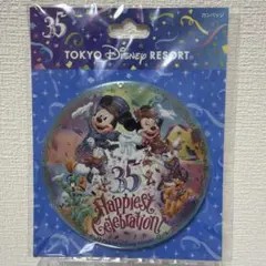 東京ディズニーリゾート 35周年 缶バッジ ミッキー ミニーディズニーランド