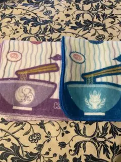 フリューくじ　刀剣乱舞　ぬーどるモチーフタオル　歌仙兼定、小竜景光