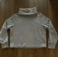 ZARA タートルネック スウェット プルオーバー トレーナー グレージュ M