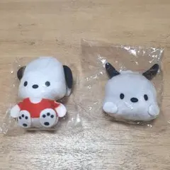 ポチャッコぬいぐるみバッチ2個セット