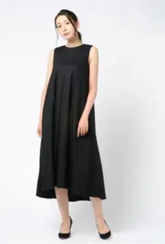 【ミラオーウェン】新品未使用　ブラックワンピース　サイズ0