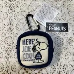 【新品未使用】スヌーピー　カラビナミニポーチ　ジョー・クール