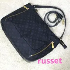 新品 russet ショルダーバッグ Teal Green - メルカリ