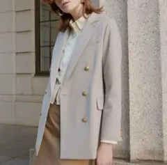 Mila Owen ベージュ テーラードジャケット