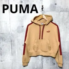 PUMA プーマ レディース ショートプルオーバースウェットパーカー S