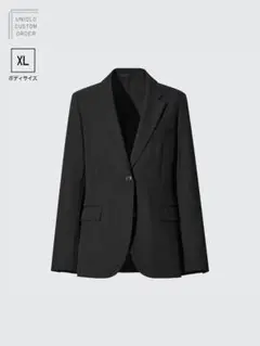 XL 未使用級 人気 ユニクロ 感動ジャケット テーラード 洗える ストレッチ