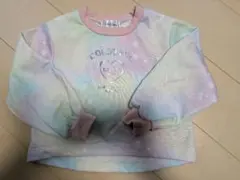 キッズ裏起毛長袖トレーナー