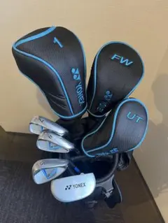 YONEX ジュニアゴルフクラブ7本キャディバッグセット J135 - メルカリ